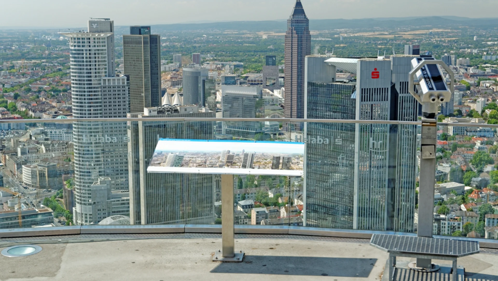 Frankfurt Main Tower - Financial District Tour